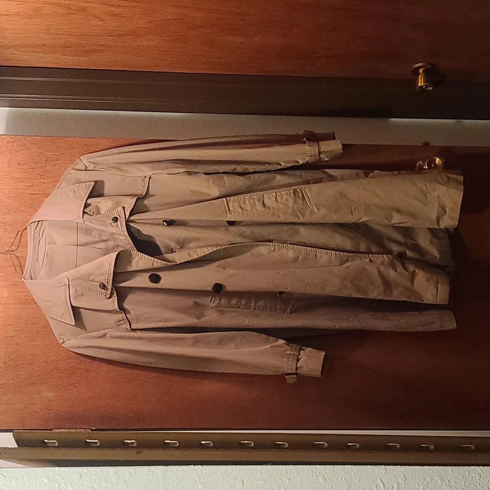 Vintage (like new)Simpsons Sears Men's Store All weather coat sz38 Reg Tan - Picture 12 of 13